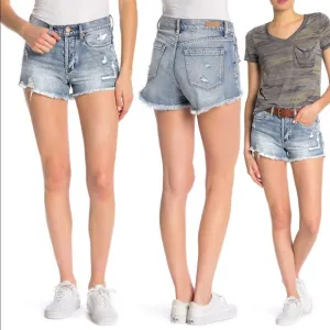 ⭐️ Blank NYC High-Rise Distressed Jean Shorts