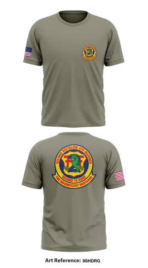 2/4 Magnificent Bastards Core Men's SS Performance Tee - 9shDRg