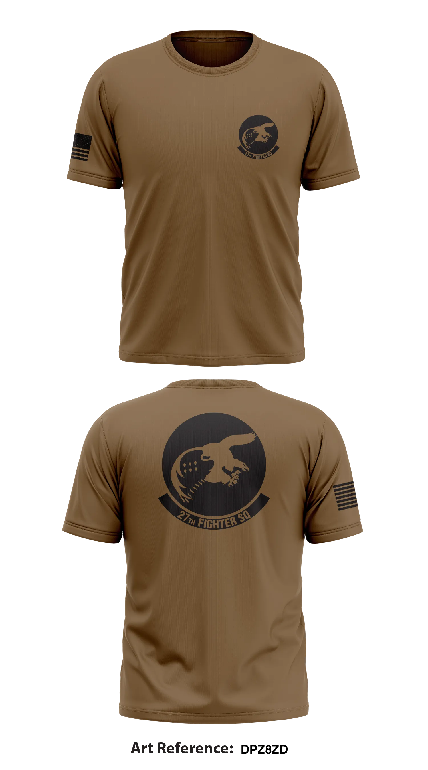 27th Fighter Squadron  Store 1 Core Men's SS Performance Tee - dpz8zD
