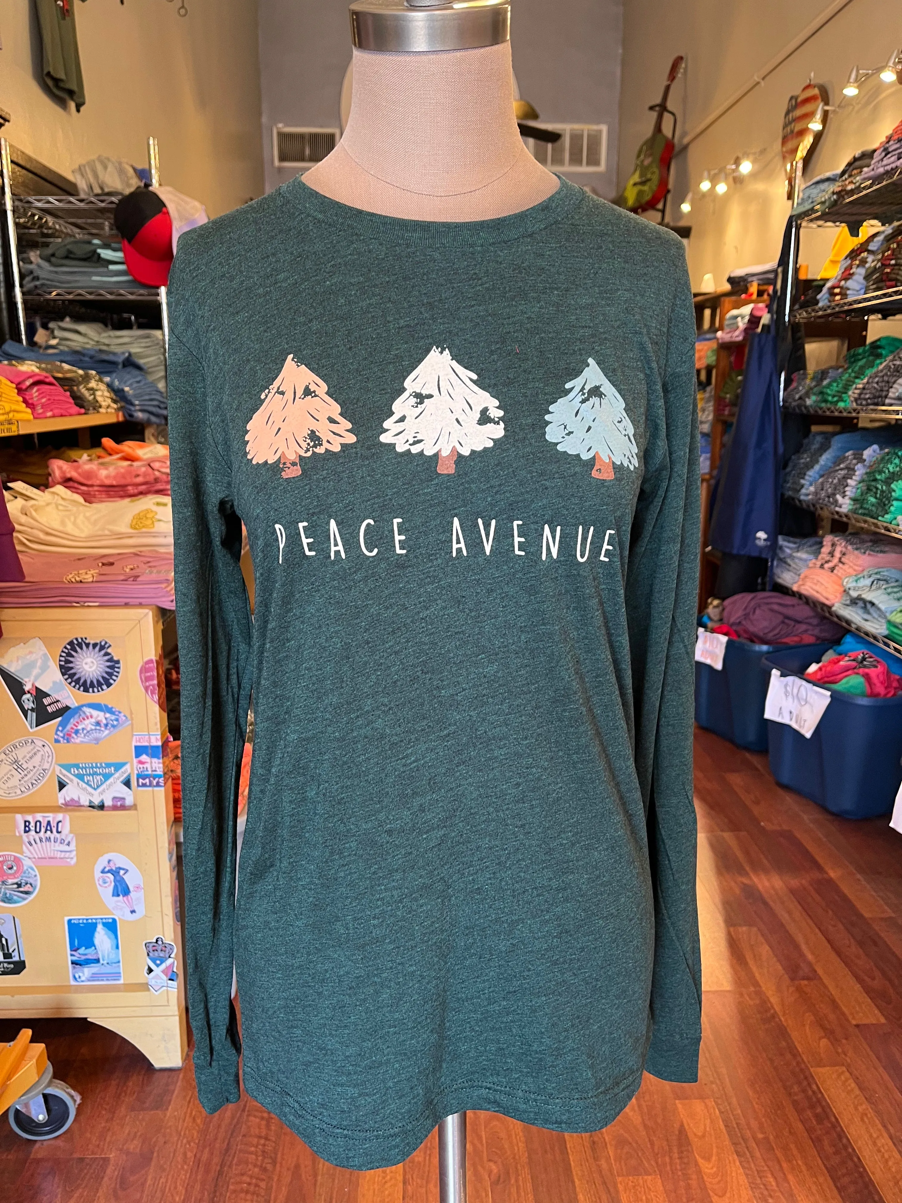 3 Trees - Peace Avenue - Long Sleeves
