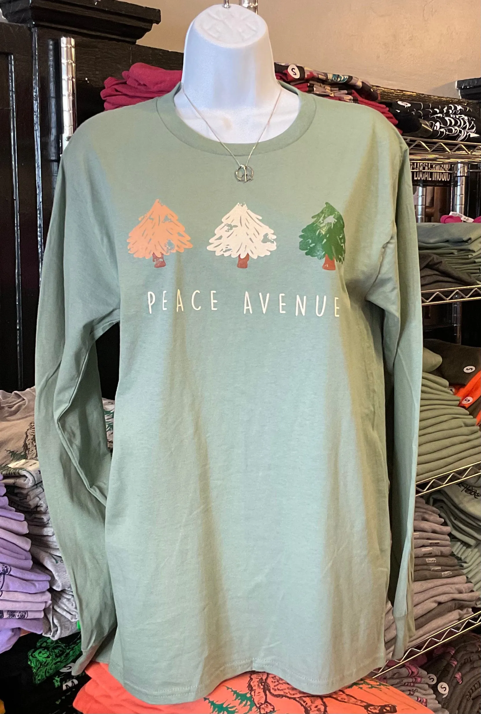 3 Trees - Peace Avenue - Long Sleeves