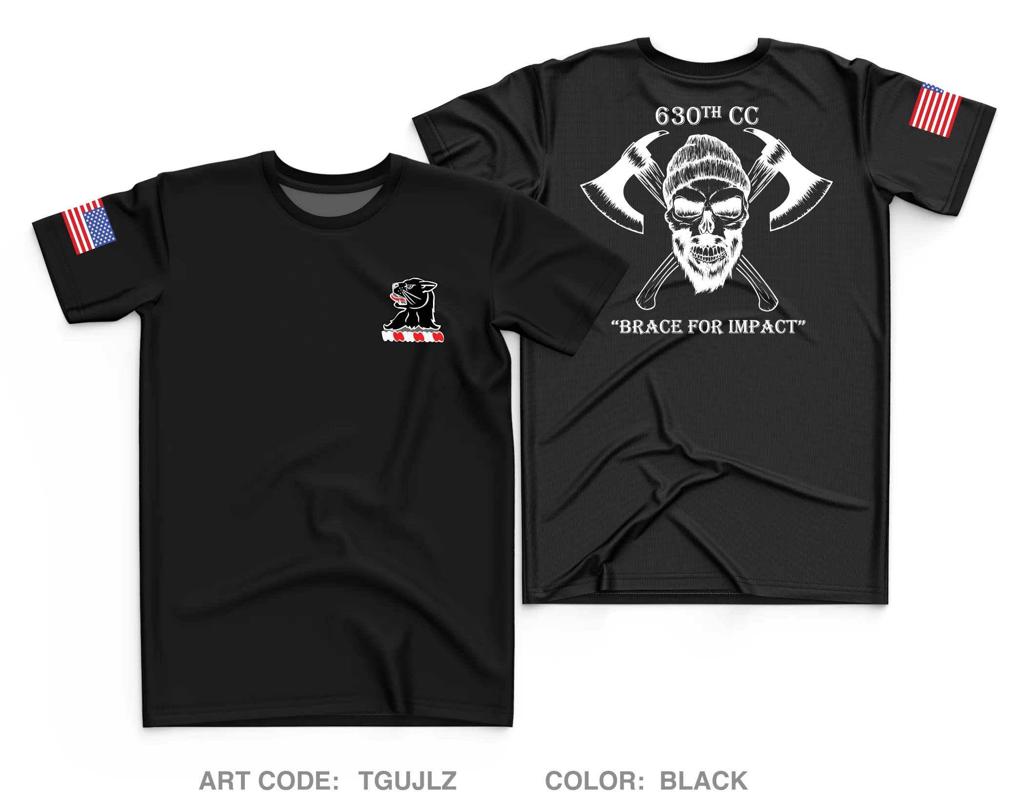 630th Clearance Company, 11th EN BN, 2ID Store 1 Core Men's SS Performance Tee - TGUJLZ