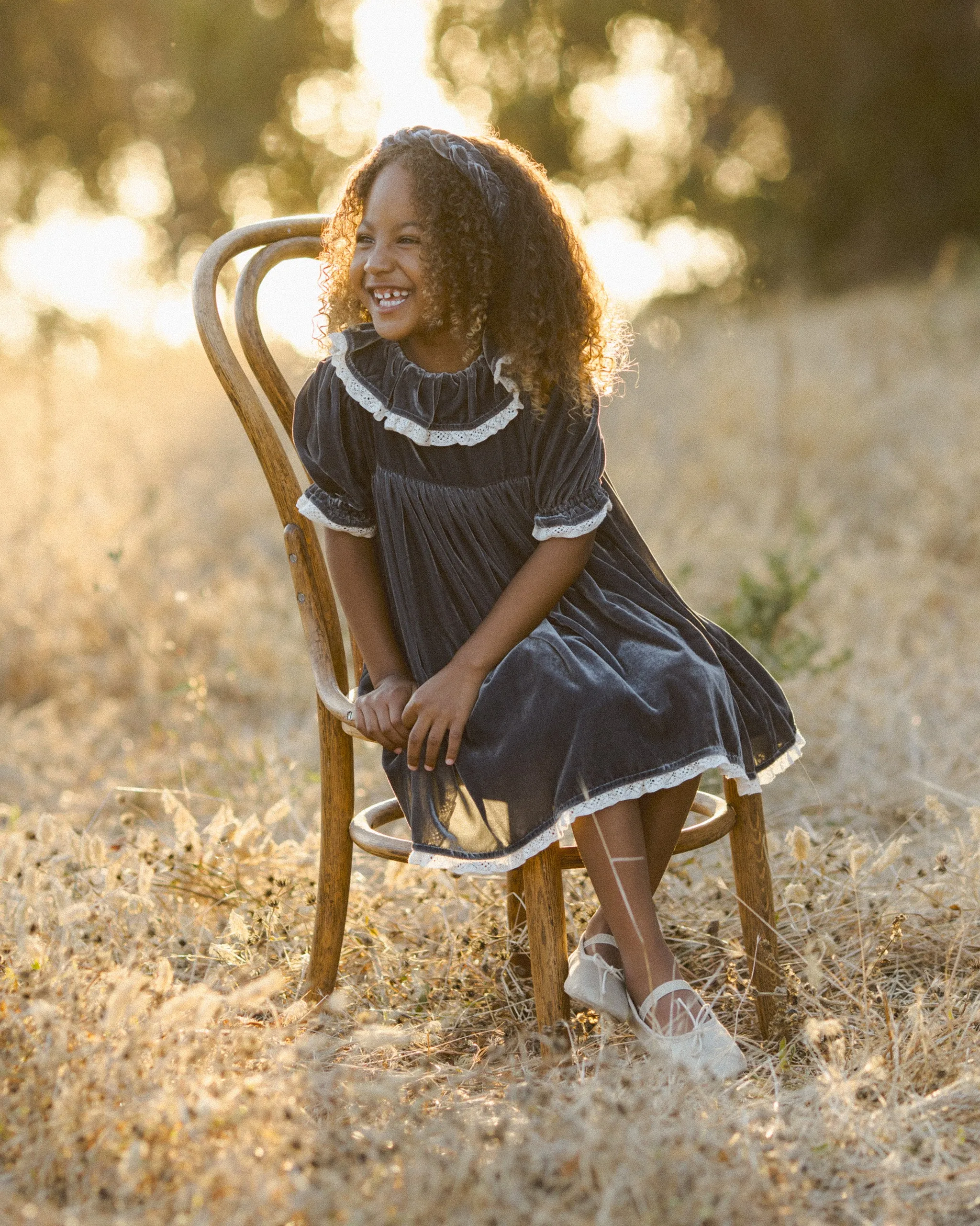 Adele Dress || Midnight - Noralee