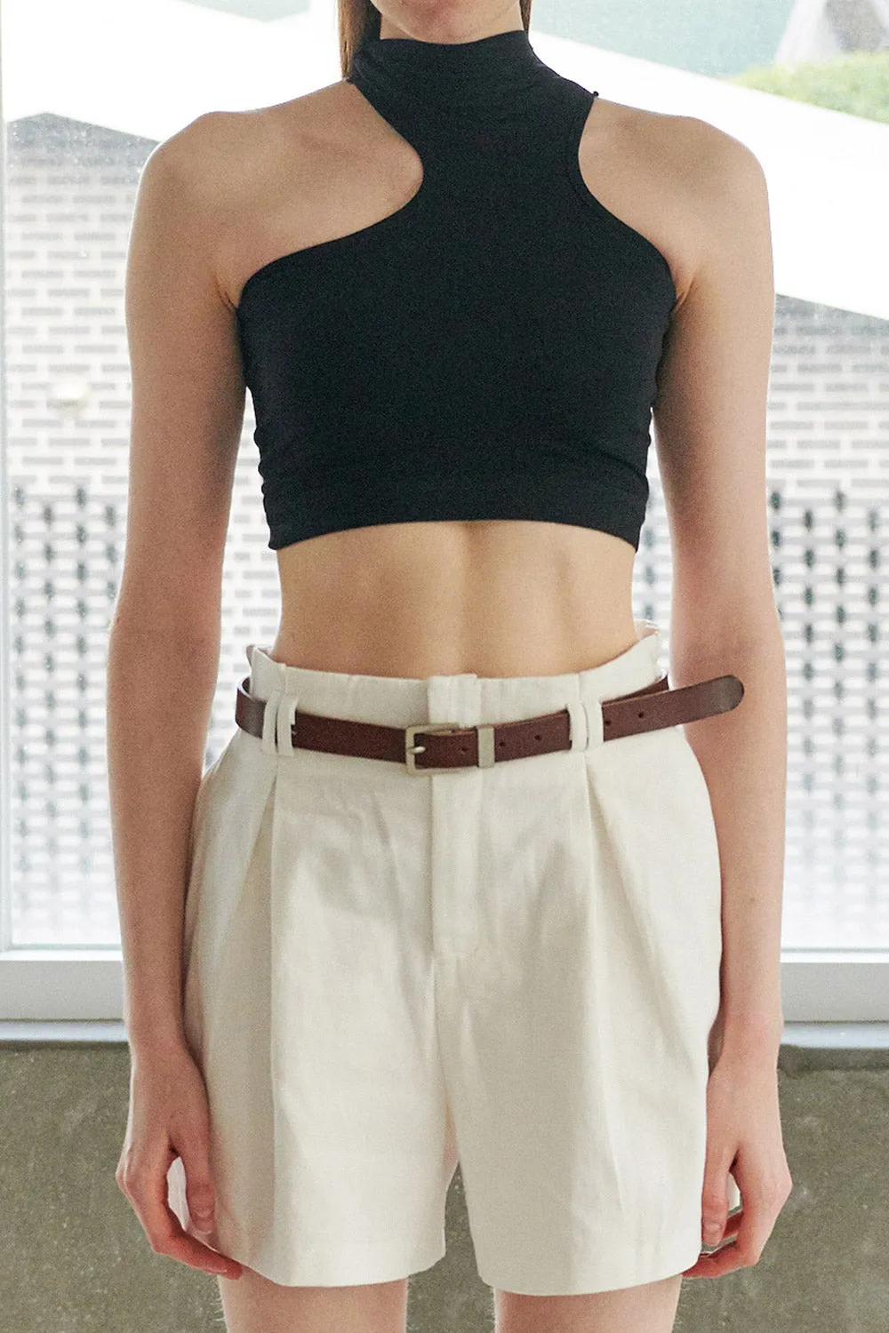 Aerynn Asymmetric Cutout Top