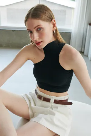 Aerynn Asymmetric Cutout Top
