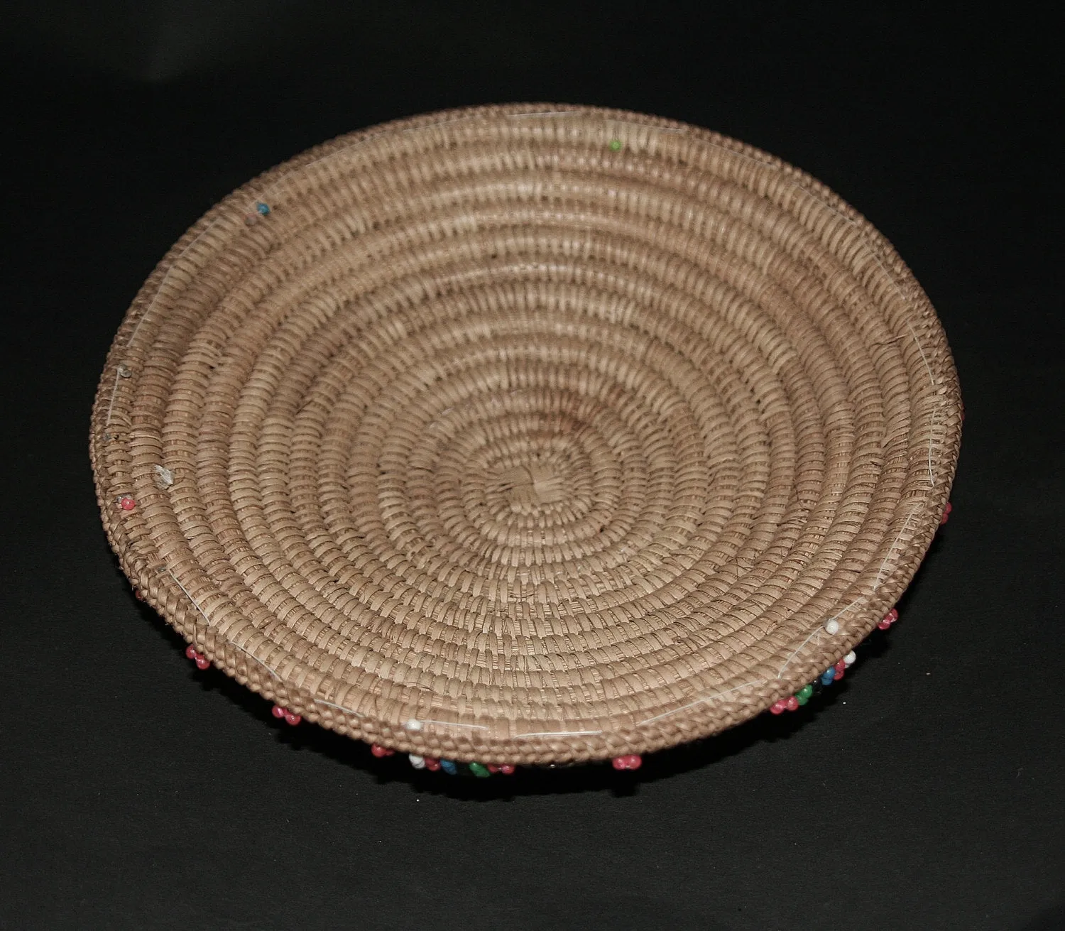 African Zulu Beer Pot Cover Imbenge Ilala Palm Grass
