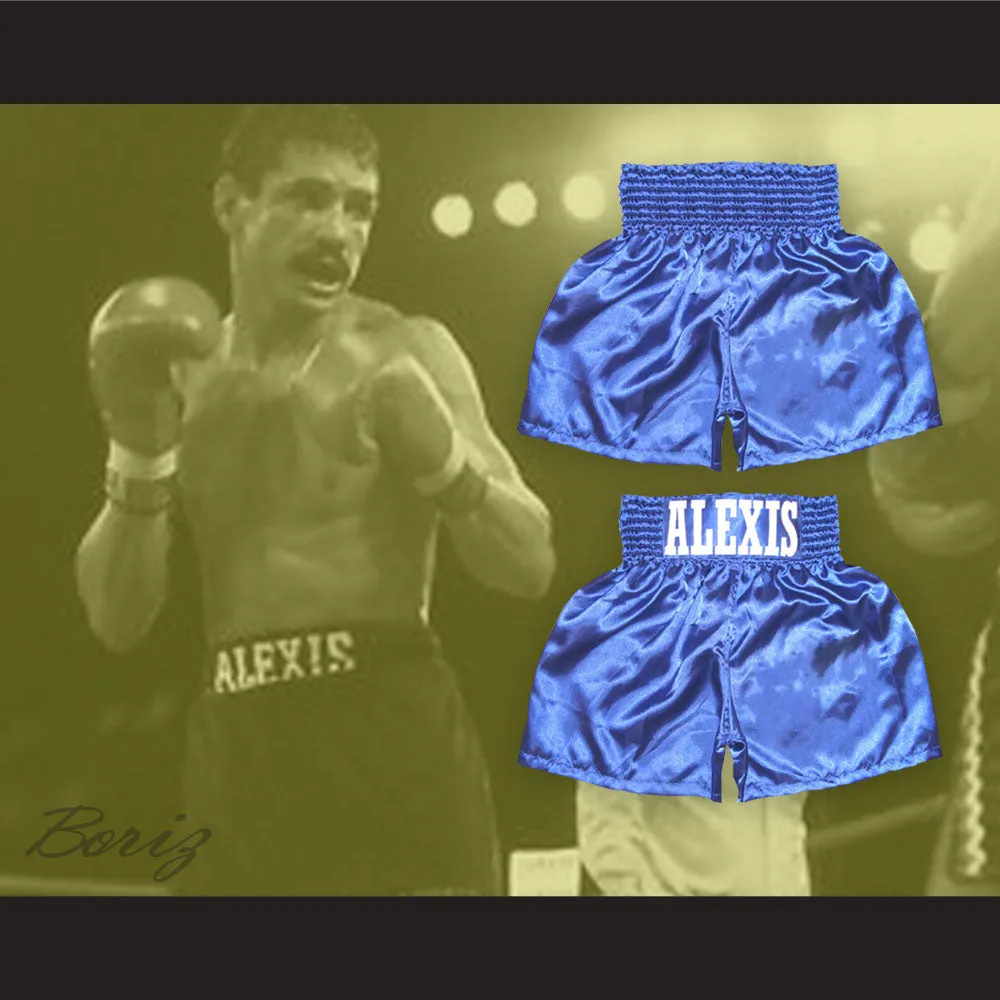 Alexis Argüello Blue Boxing Shorts