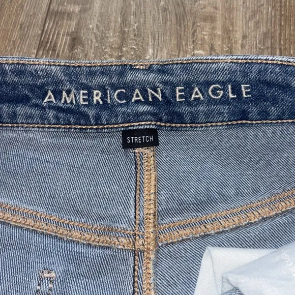 American Eagle Distressed Mom Shorts