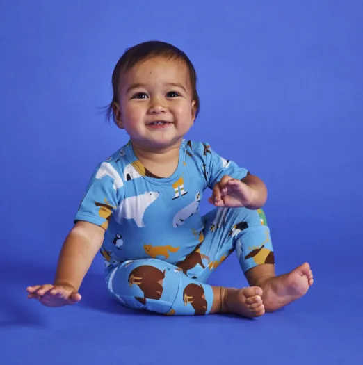 Arctic Circle Organic SS Romper