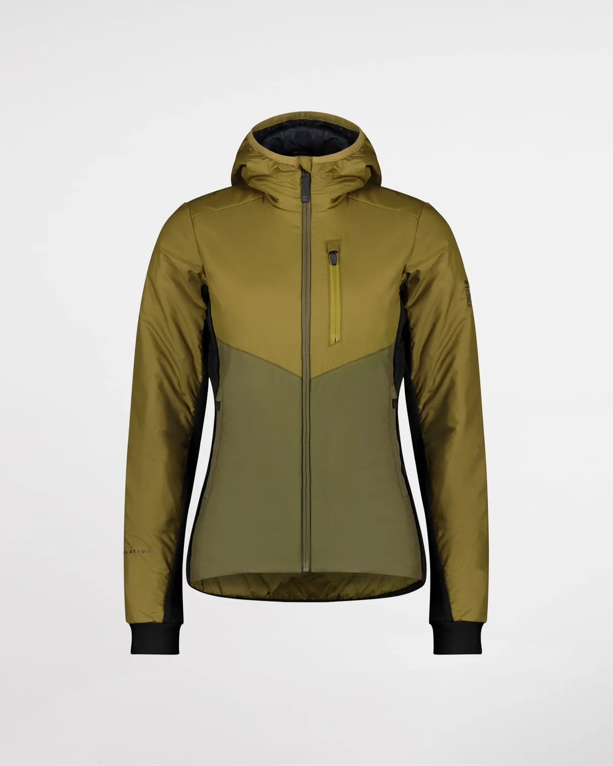Arete Merino Insulated Hooded Jacket - Forest Floor