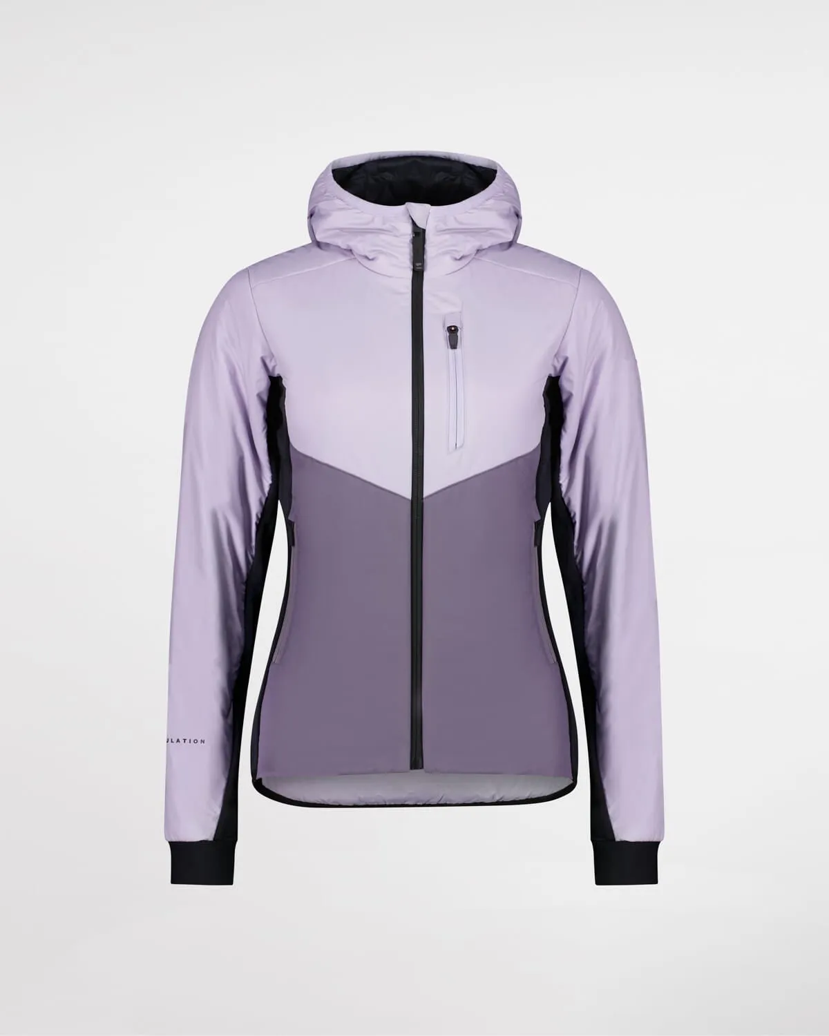 Arete Merino Insulated Hooded Jacket - Thistle Cloud