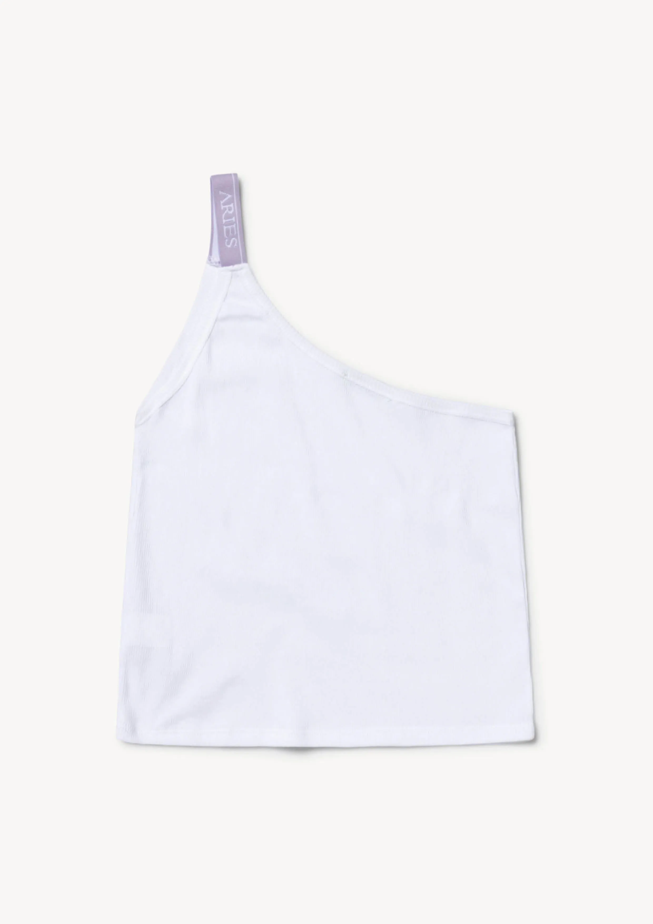 ARIES - TIE DYE ASYMETRIC VEST WHITE