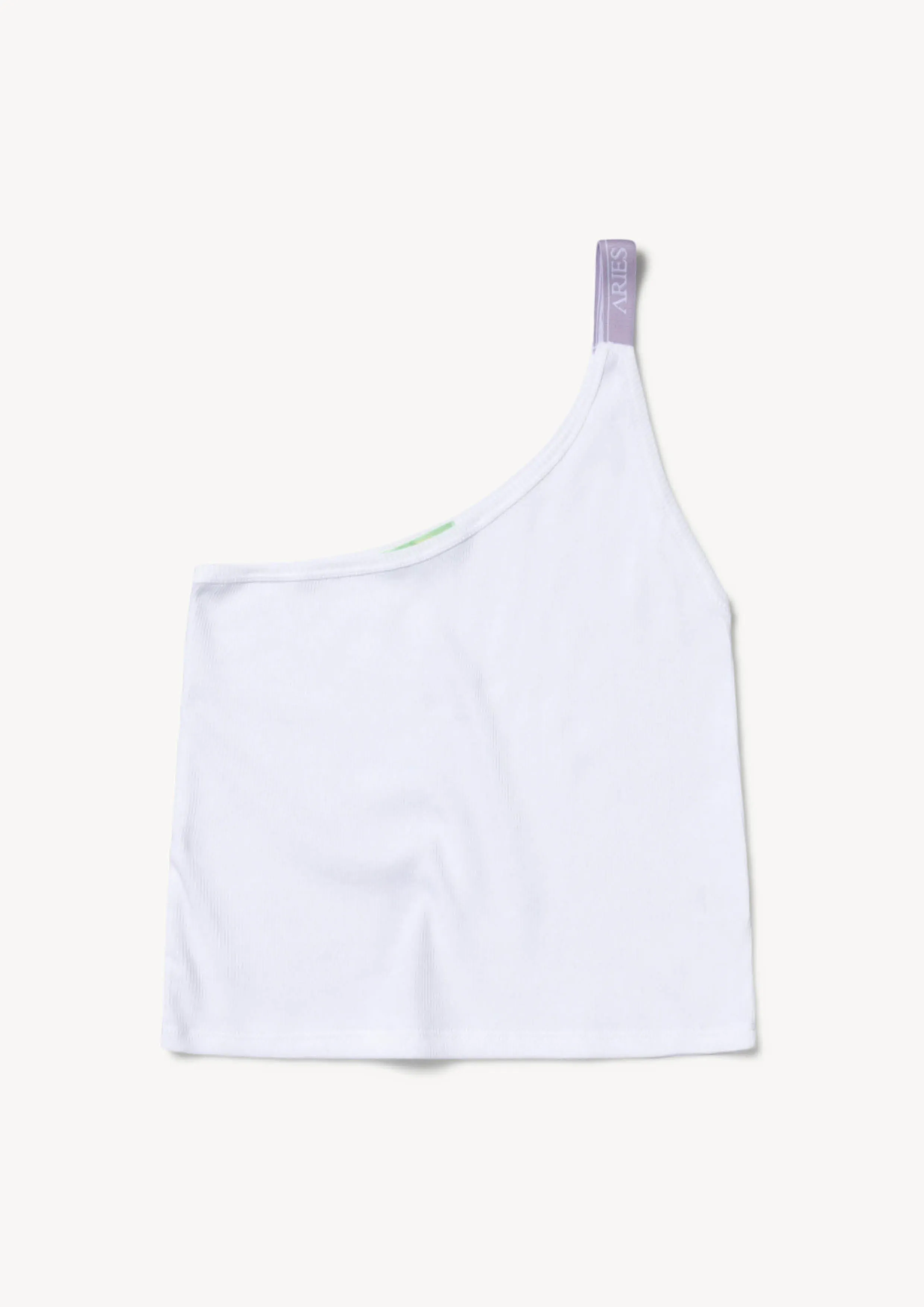 ARIES - TIE DYE ASYMETRIC VEST WHITE