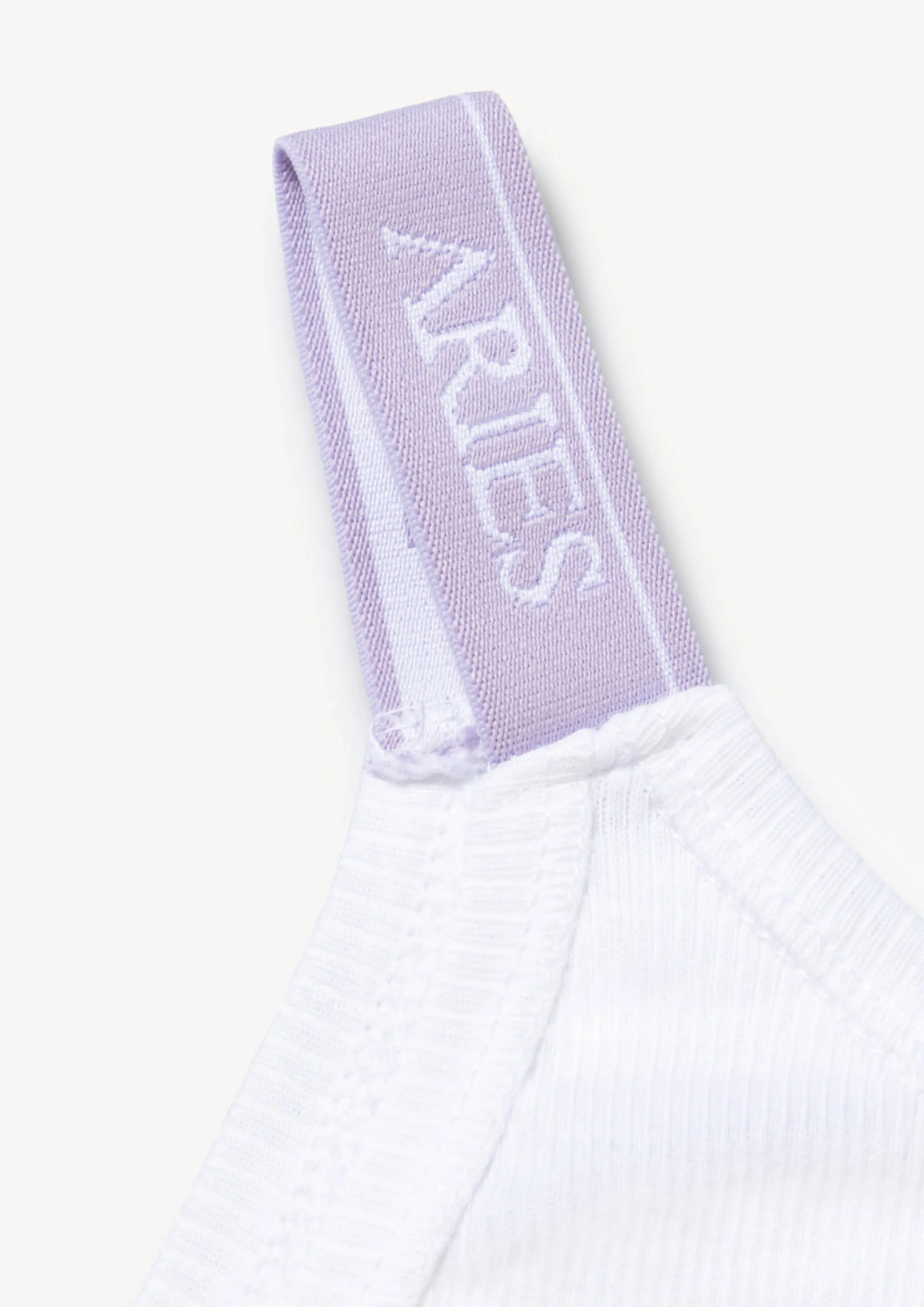ARIES - TIE DYE ASYMETRIC VEST WHITE