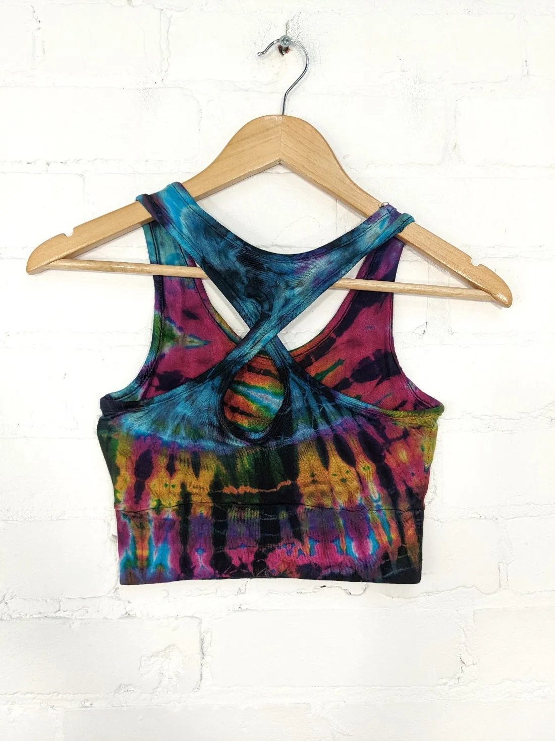 Assorted Tie Dye Crop Top Bra
