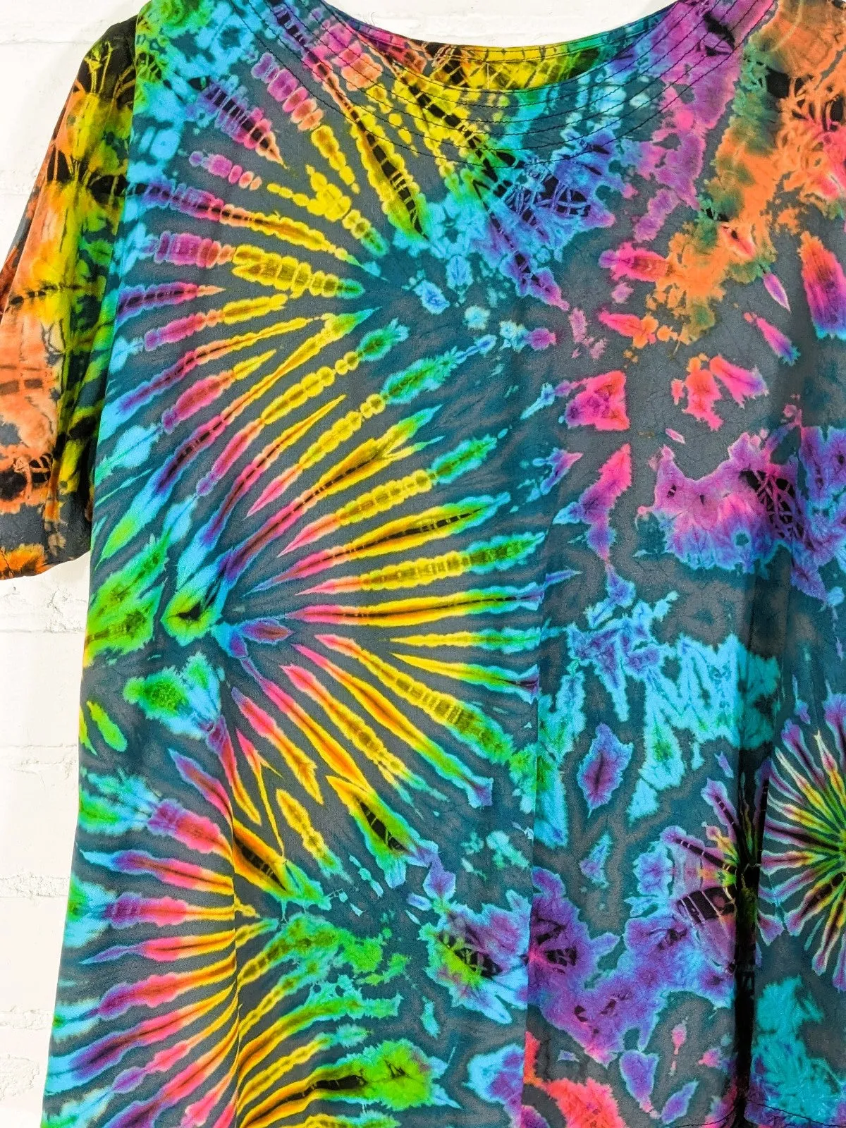 Assorted Tie Dye Short Sleeve Top