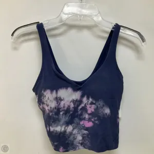 Athletic Bra By Lululemon In Tie Dye Print, Size: 6