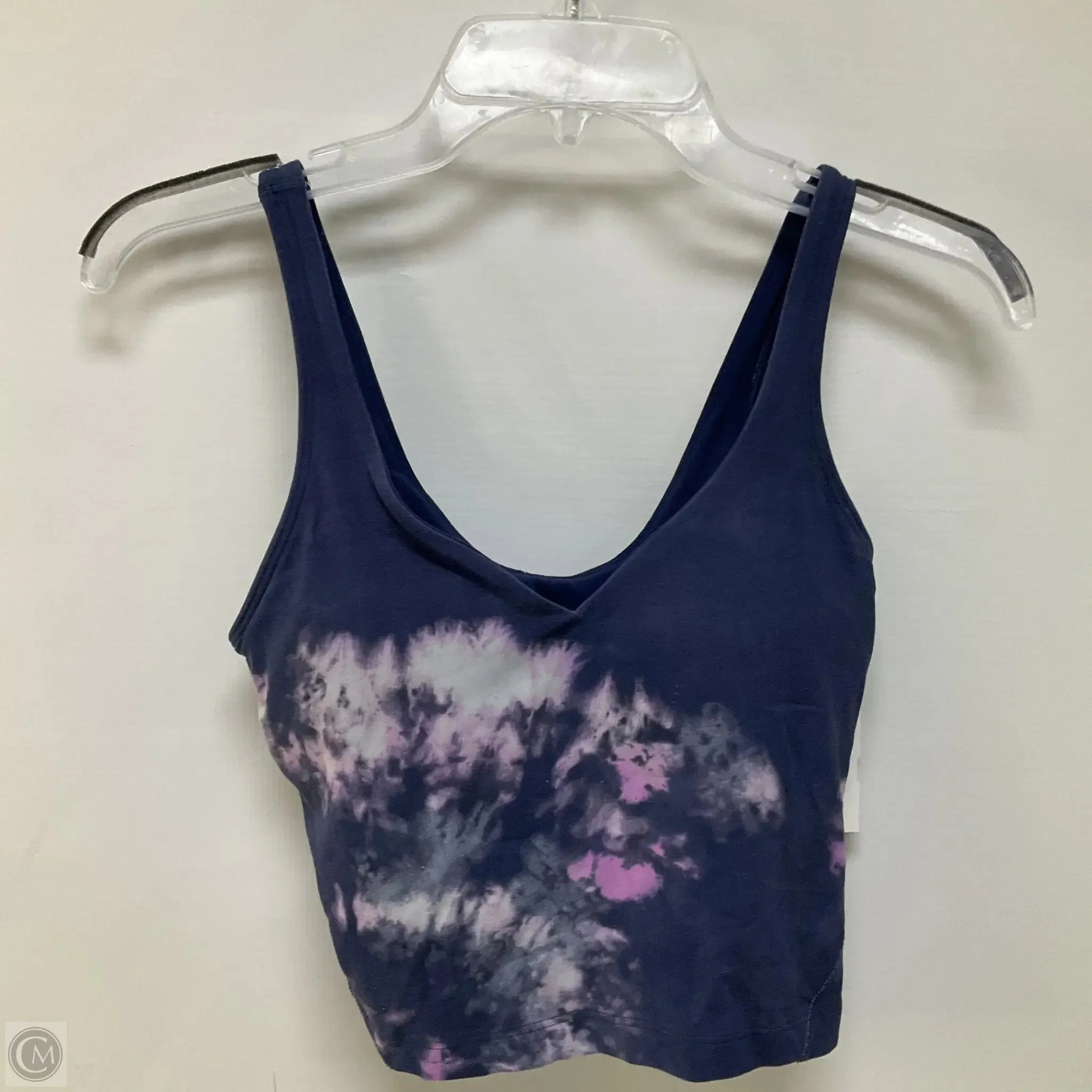 Athletic Bra By Lululemon In Tie Dye Print, Size: 6