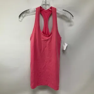 Athletic Tank Top By Lululemon In Pink, Size: 6