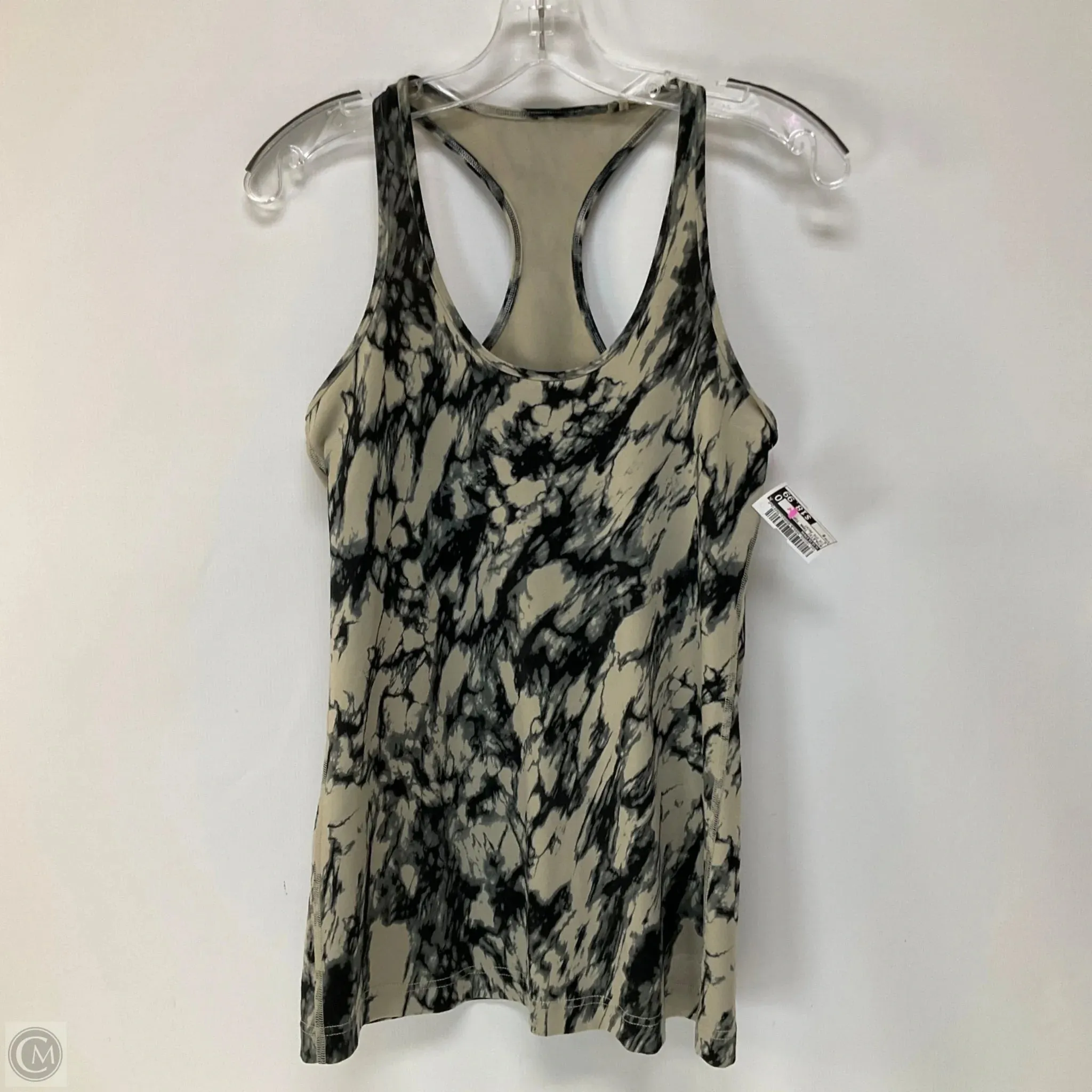Athletic Tank Top By Lululemon In Tie Dye Print, Size: 6