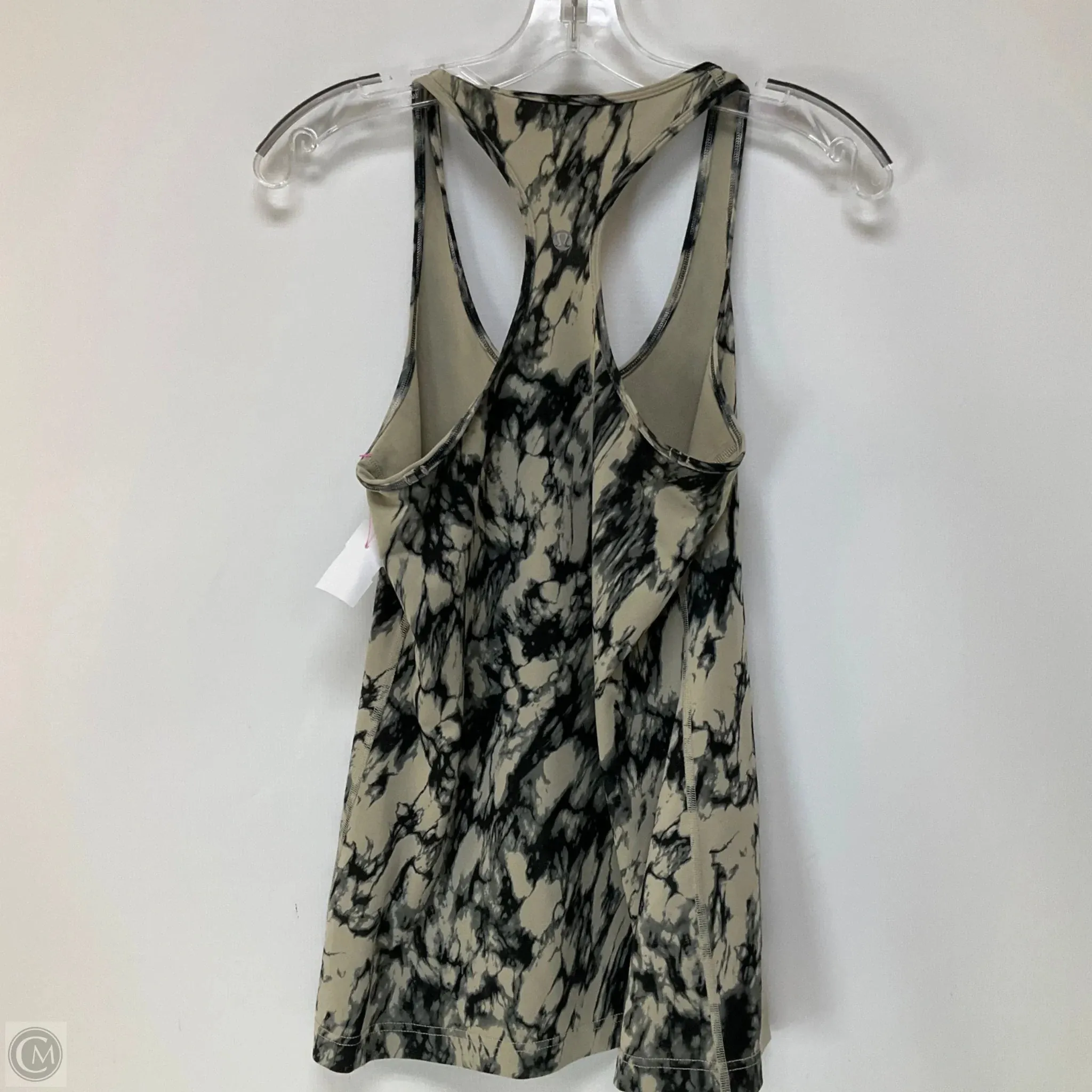 Athletic Tank Top By Lululemon In Tie Dye Print, Size: 6