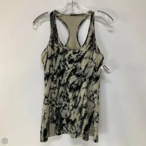Athletic Tank Top By Lululemon In Tie Dye Print, Size: 6