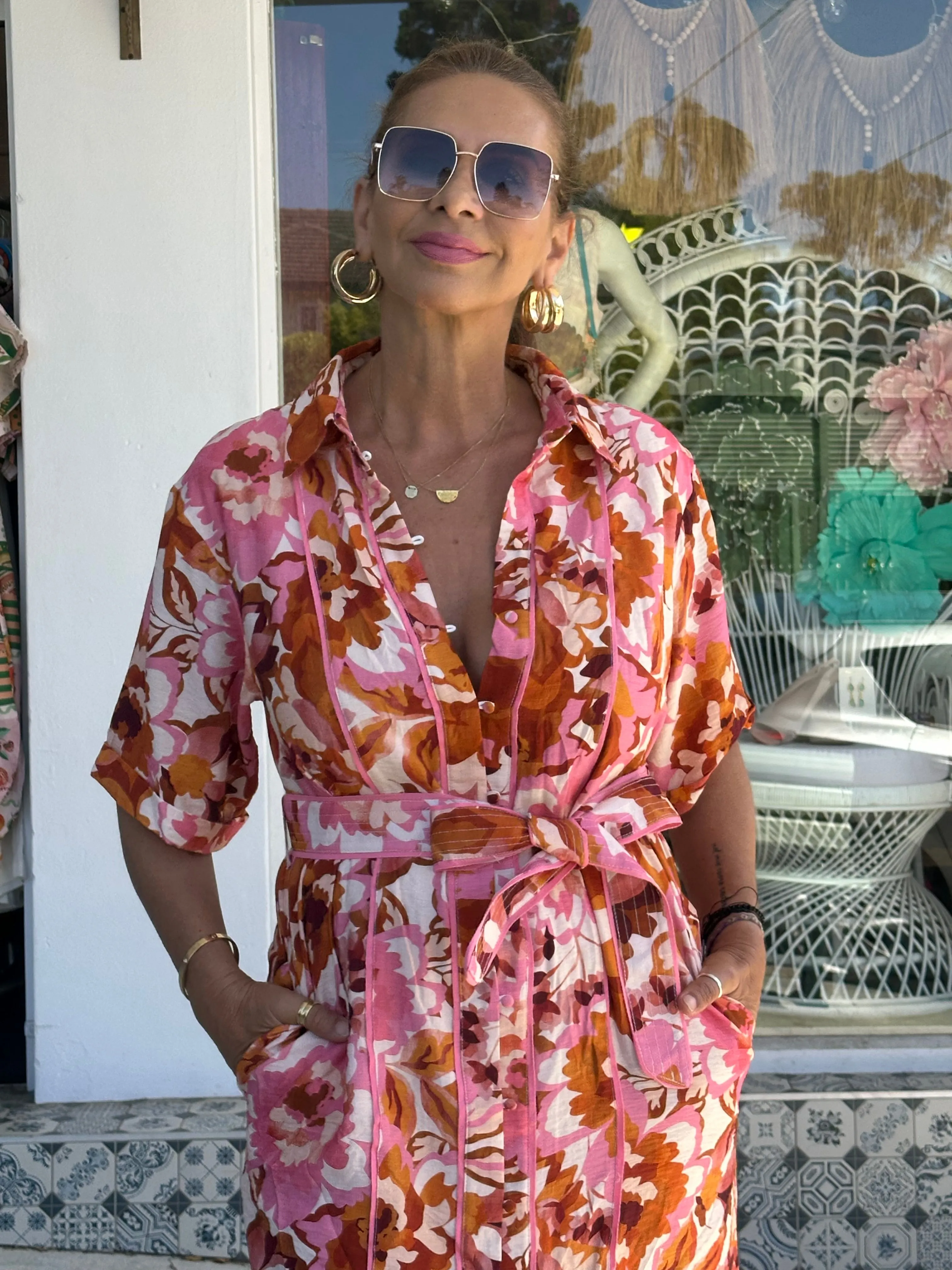 Augusta Flora Mini Dress