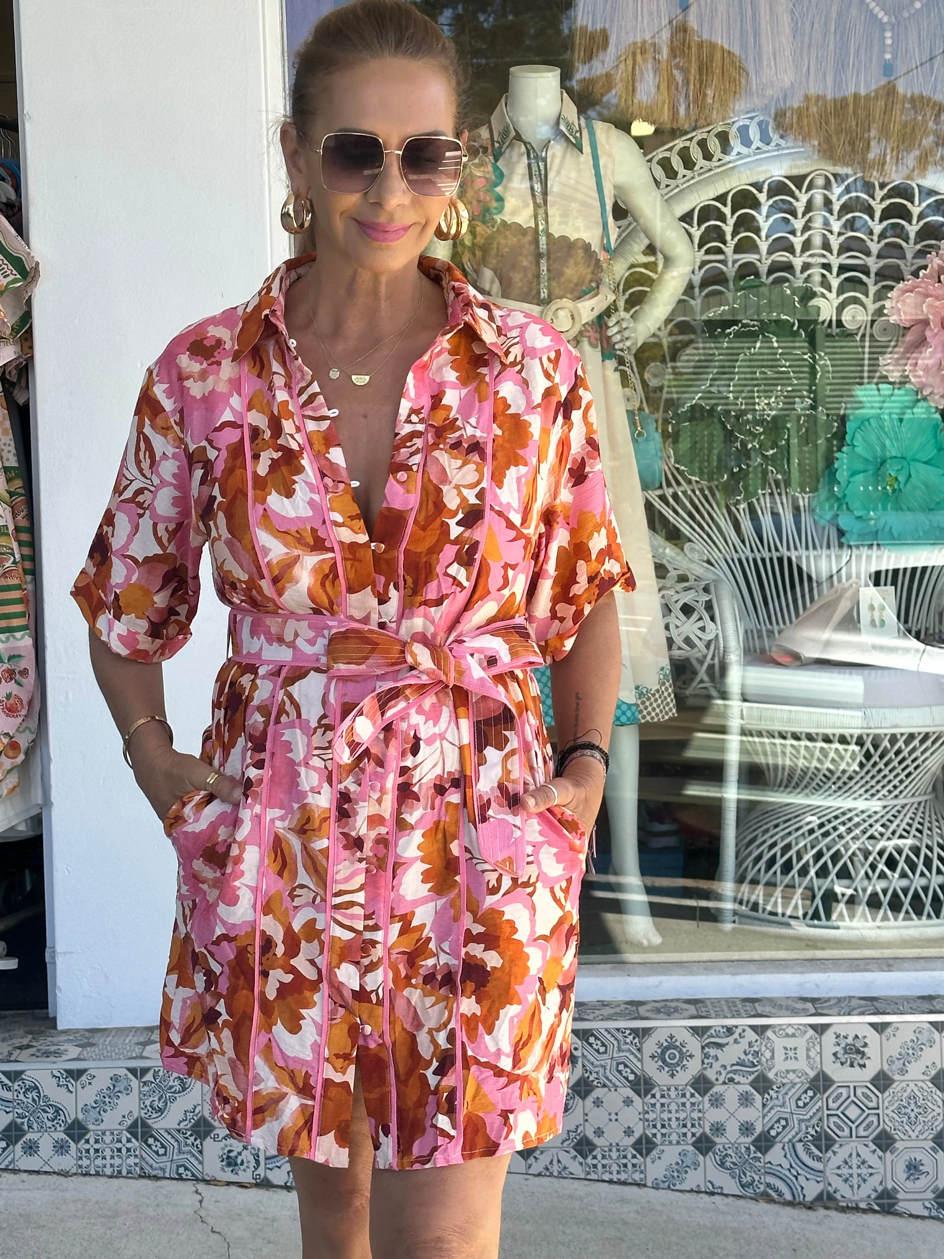 Augusta Flora Mini Dress