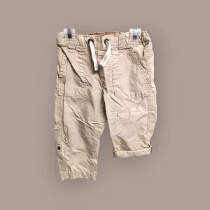 BABY BOY SIZE 12/18 MONTHS - H&M, Lightweight Cotton Pants / Shorts EUC B48