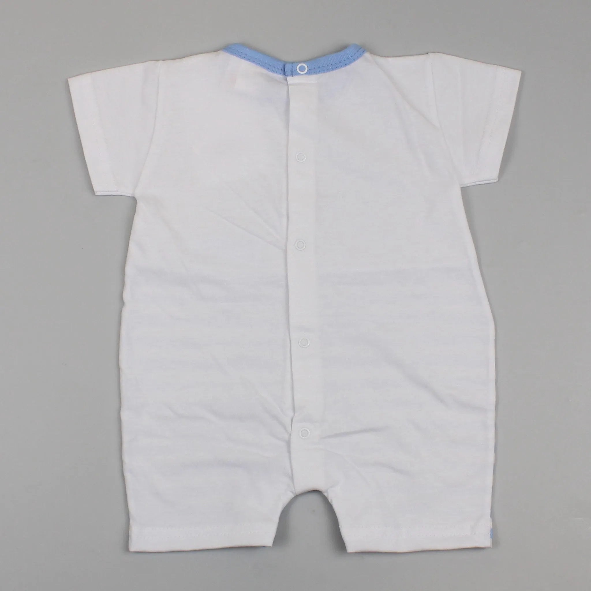 Baby Boys Personalised Romper -Boys Summer Outfit - Pex Ahoy