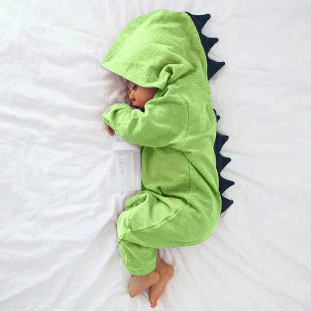 Baby Girls Boys Dinosaur Romper