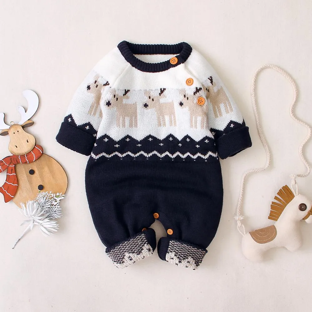 Baby Girls Christmas Romper