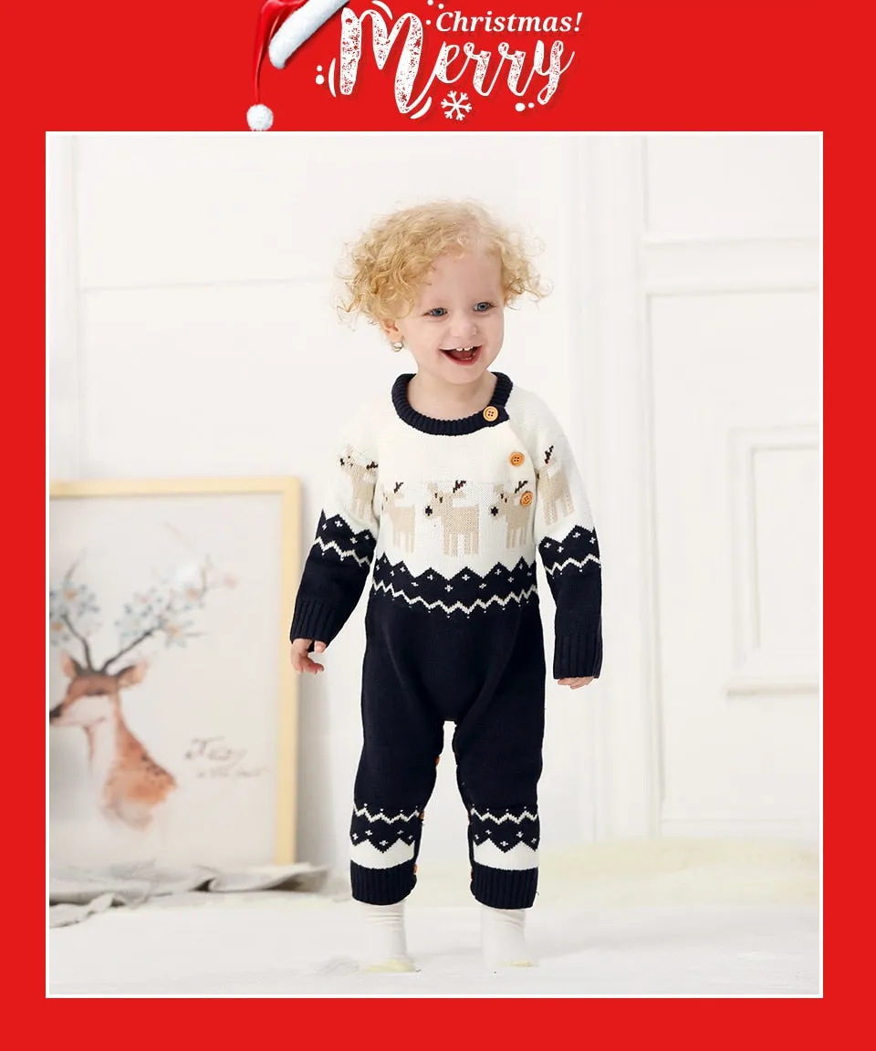 Baby Girls Christmas Romper