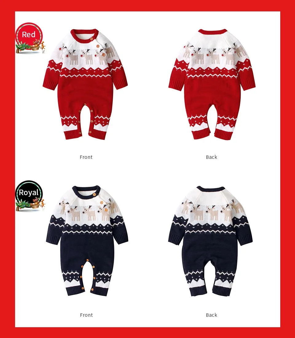 Baby Girls Christmas Romper