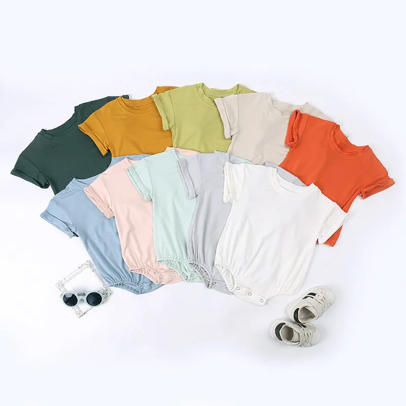 Baby Summer Romper - White