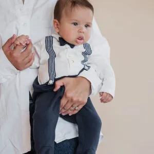 BEBE OLIVER GENTLEMAN ONESIE
