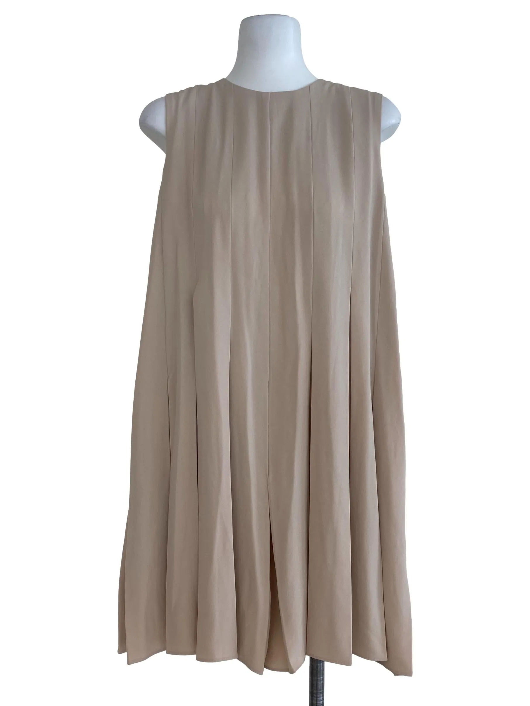 Beige Plain Romper