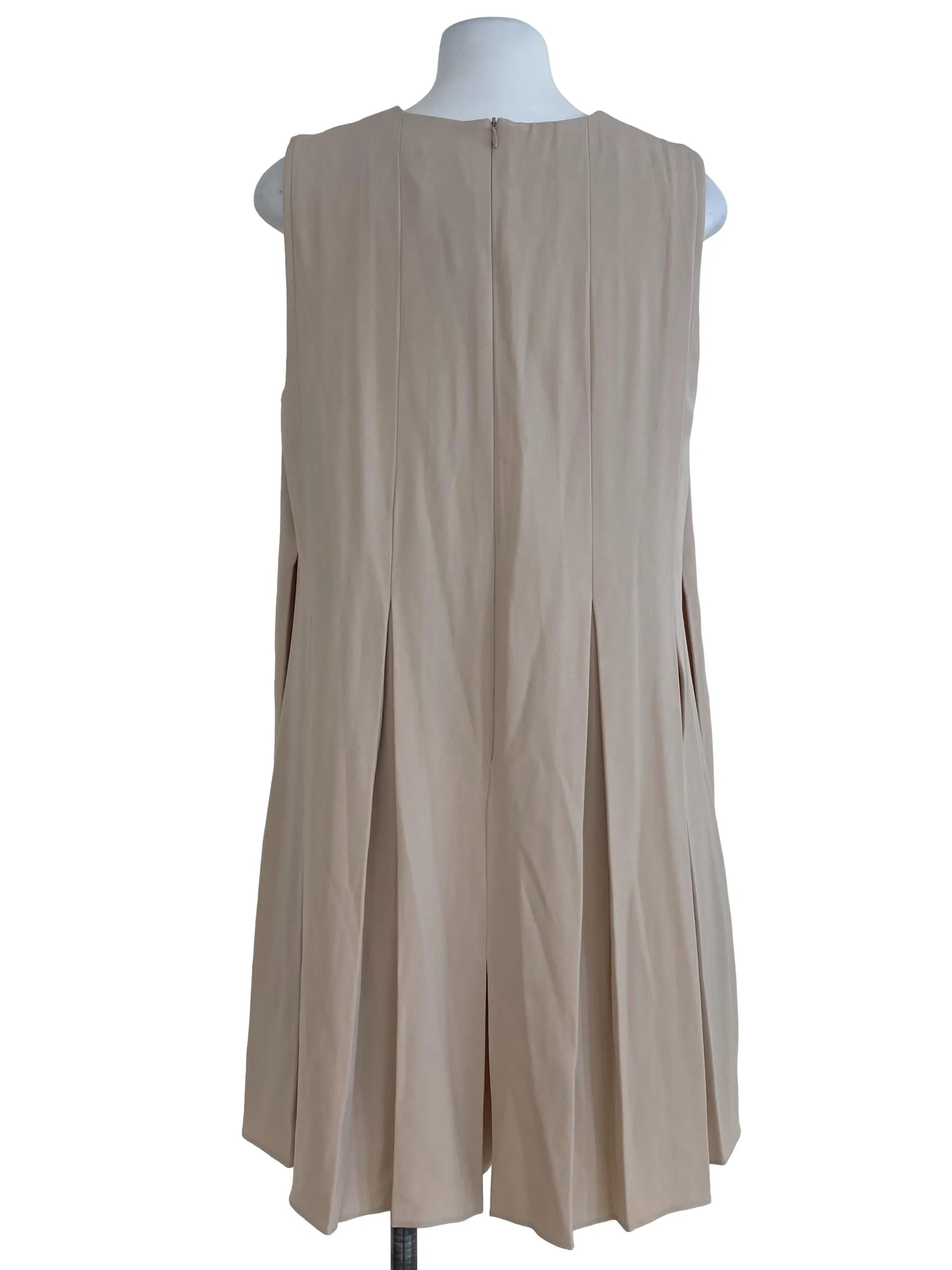 Beige Plain Romper