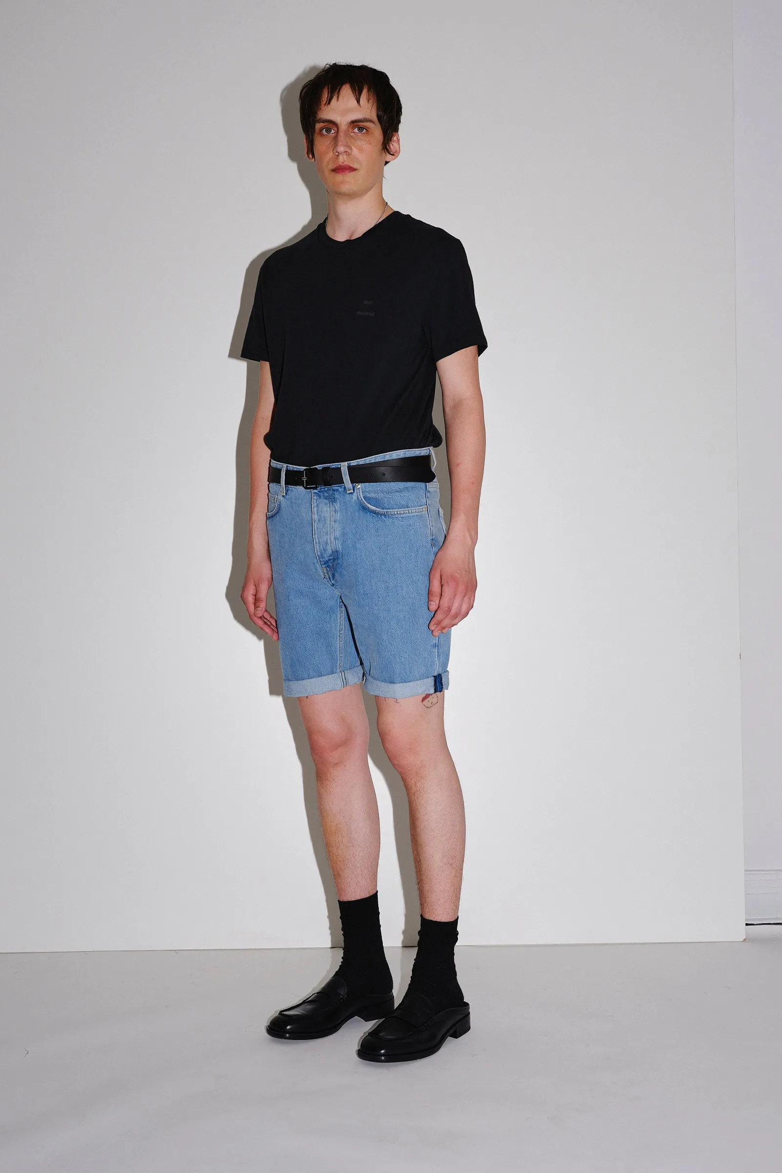 Ben Shorts - Distressed Blue-