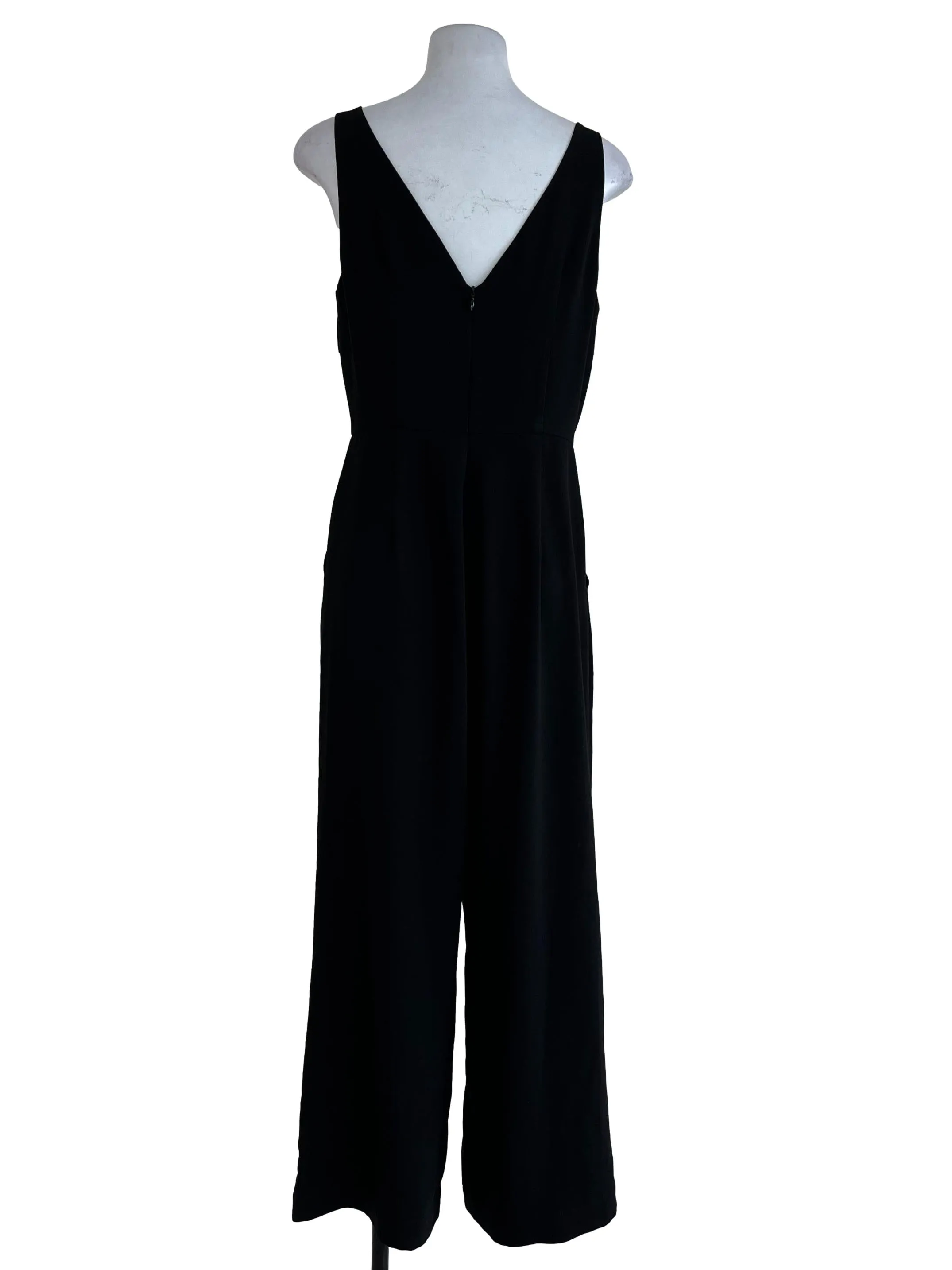 Black Plain Romper OSN