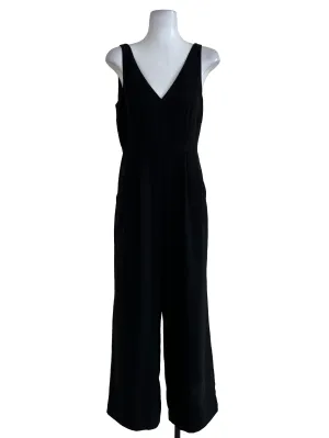 Black Plain Romper OSN