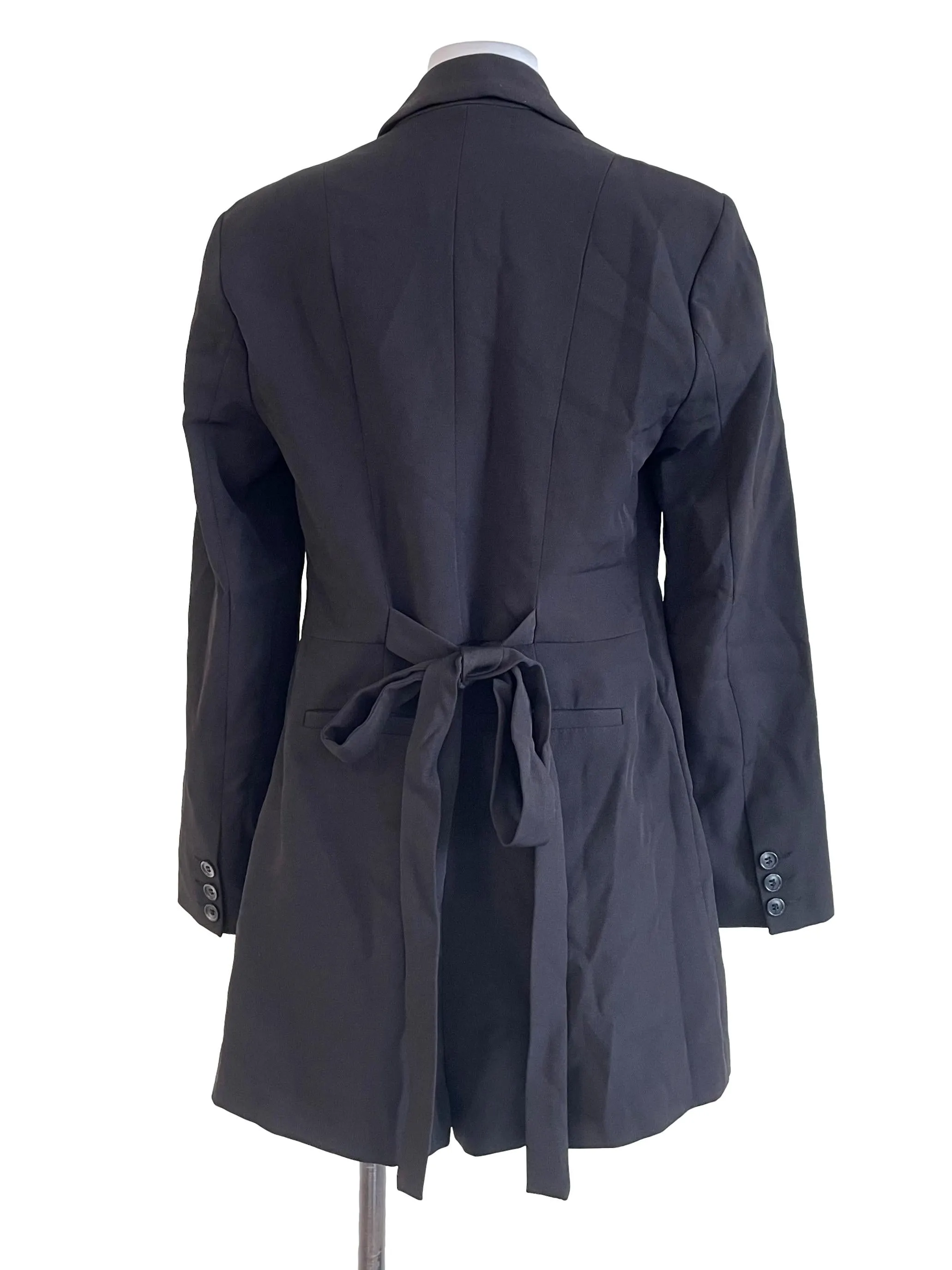 Black Suit Romper
