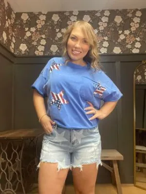 Bleached Stars Shorts