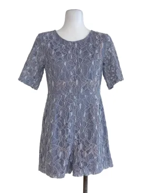 Blue Lace Romper