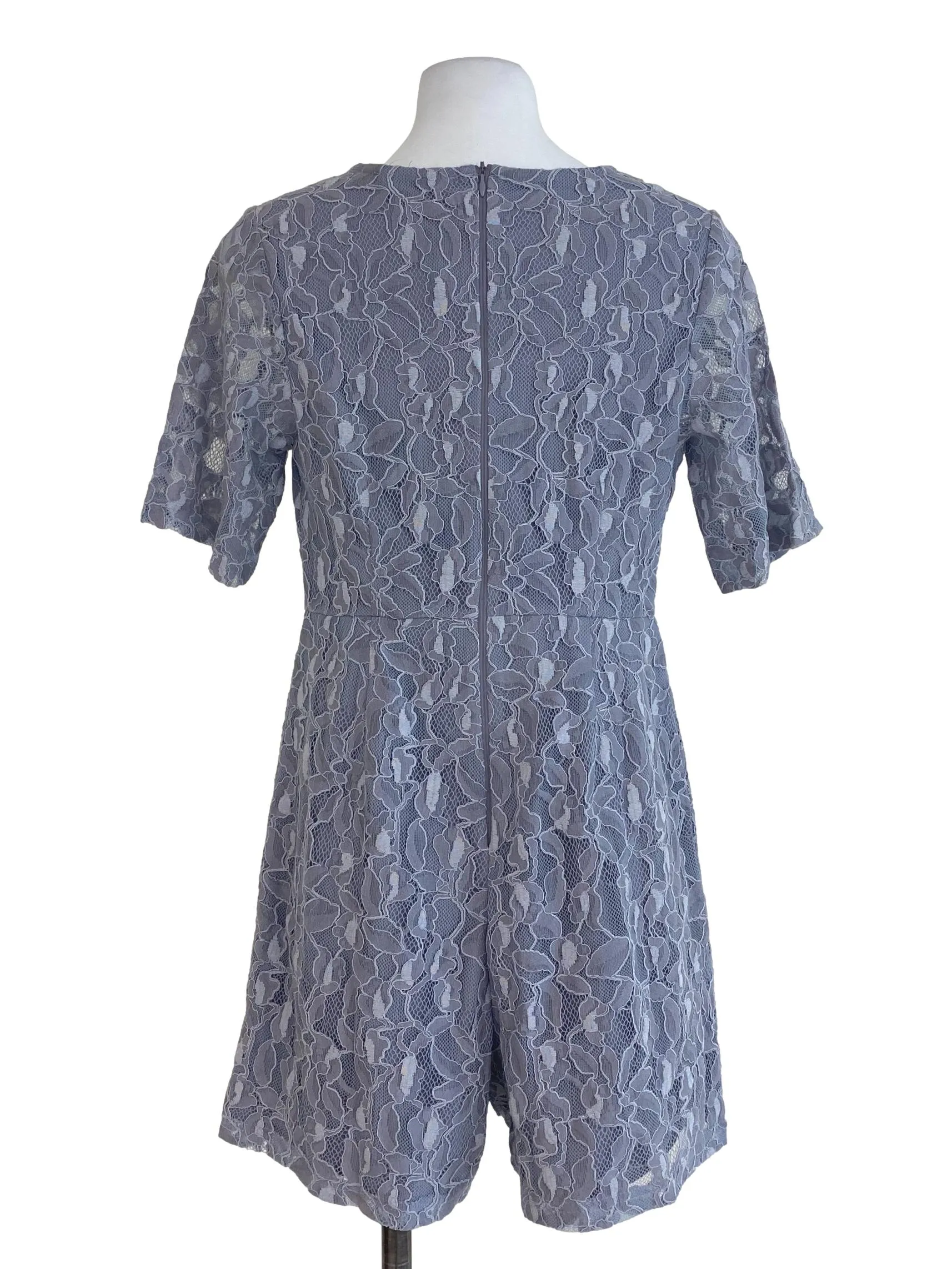 Blue Lace Romper