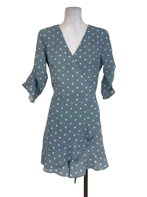 Blue Polka Dot Romper