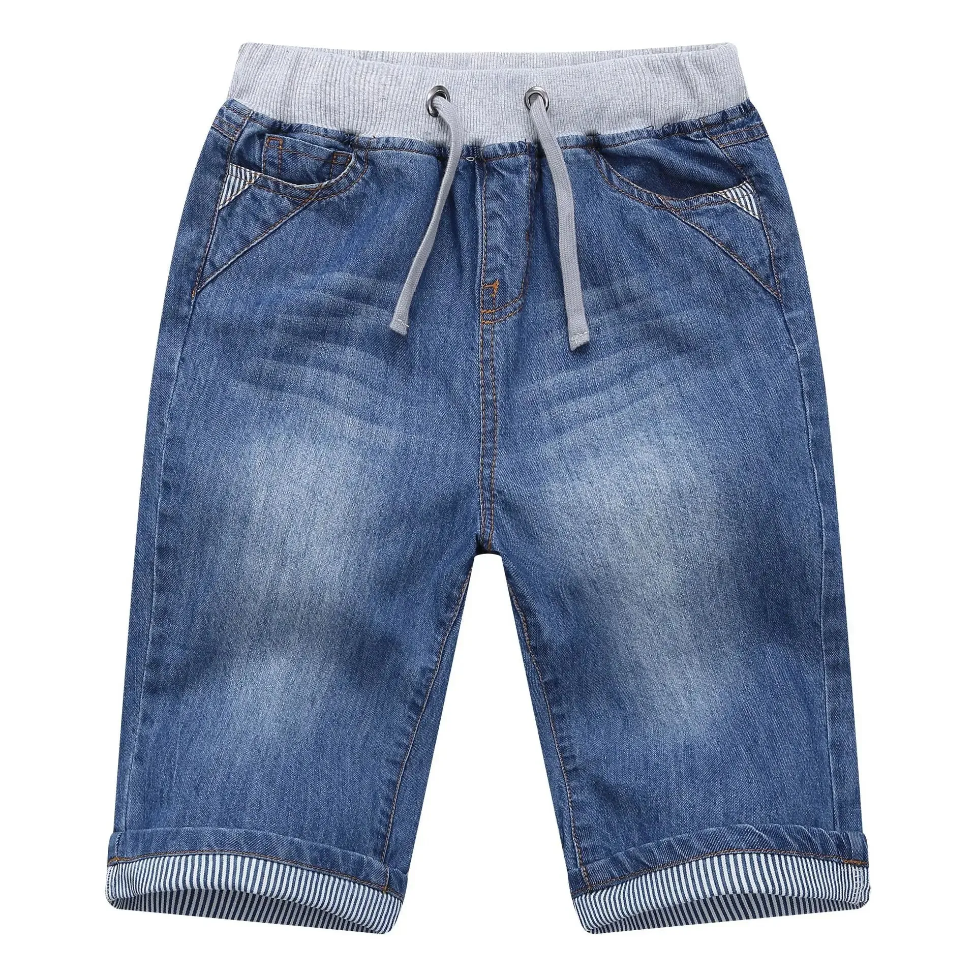 Boys' Denim Jean Shorts – Stylish & Comfy Summer Shorts for Kids