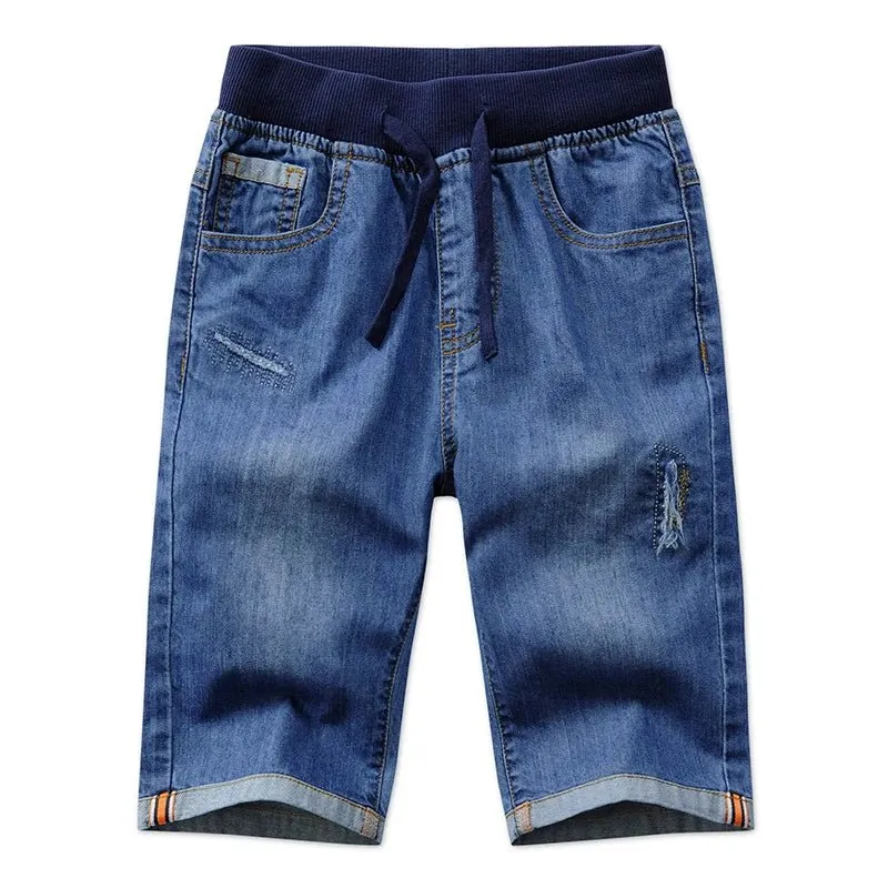 Boys' Denim Jean Shorts – Stylish & Comfy Summer Shorts for Kids