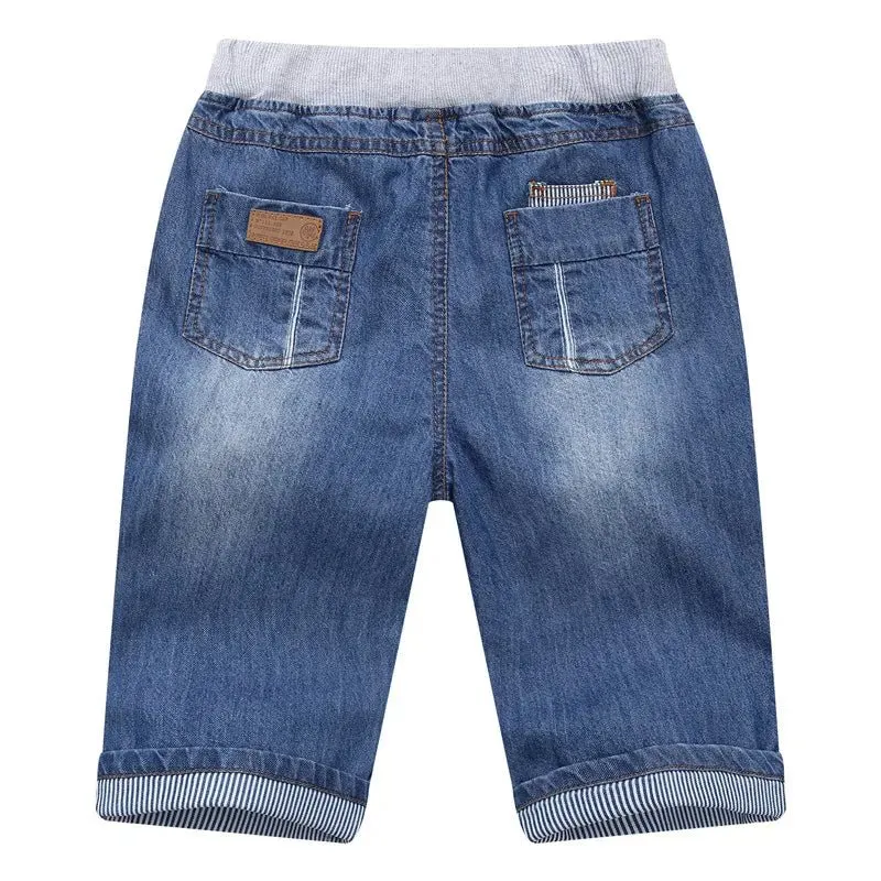 Boys' Denim Jean Shorts – Stylish & Comfy Summer Shorts for Kids