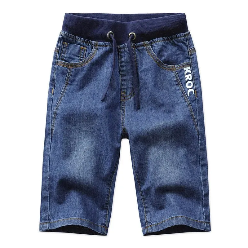 Boys' Denim Jean Shorts – Stylish & Comfy Summer Shorts for Kids
